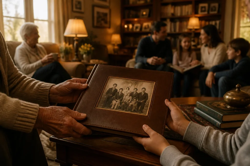 Heritage familial un album photo