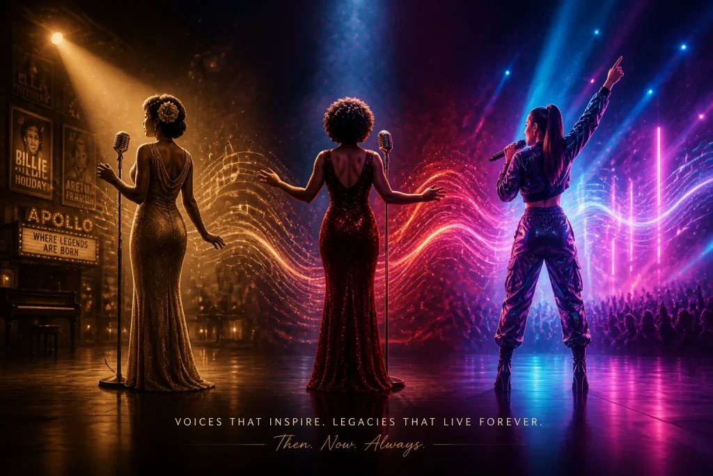 Icones vocales feminines un voyage musical