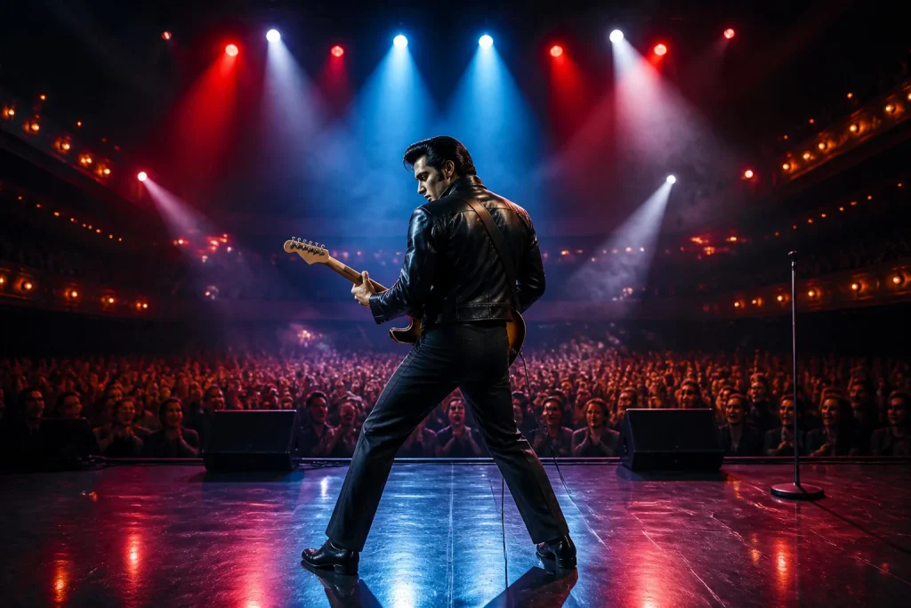 Icone du rock sur scene