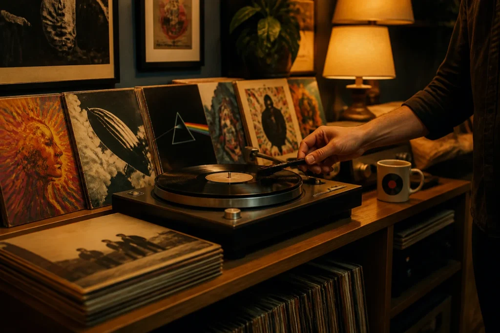 Lart du vinyle une experience musicale