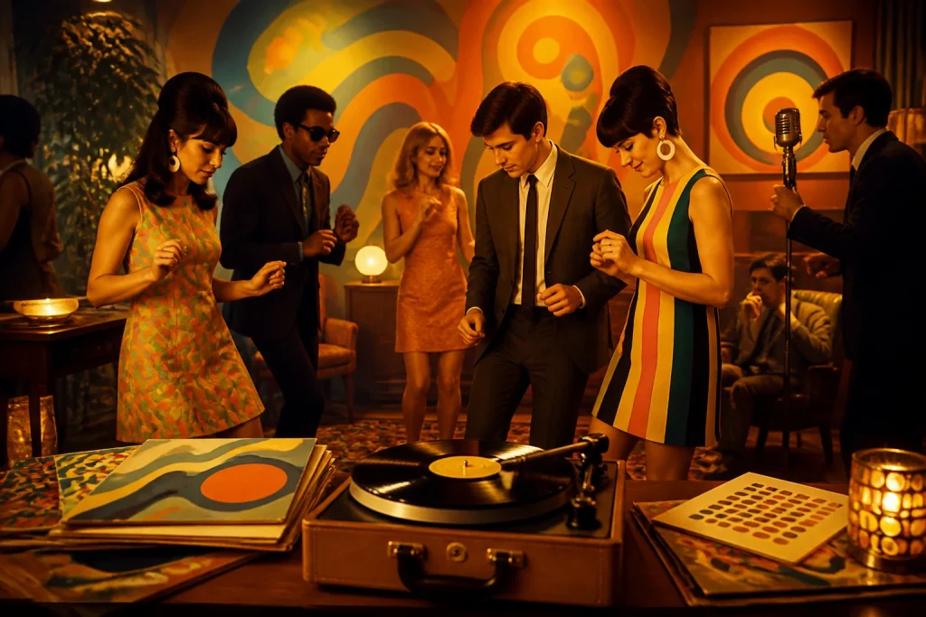 Soiree vinyle des annees 60