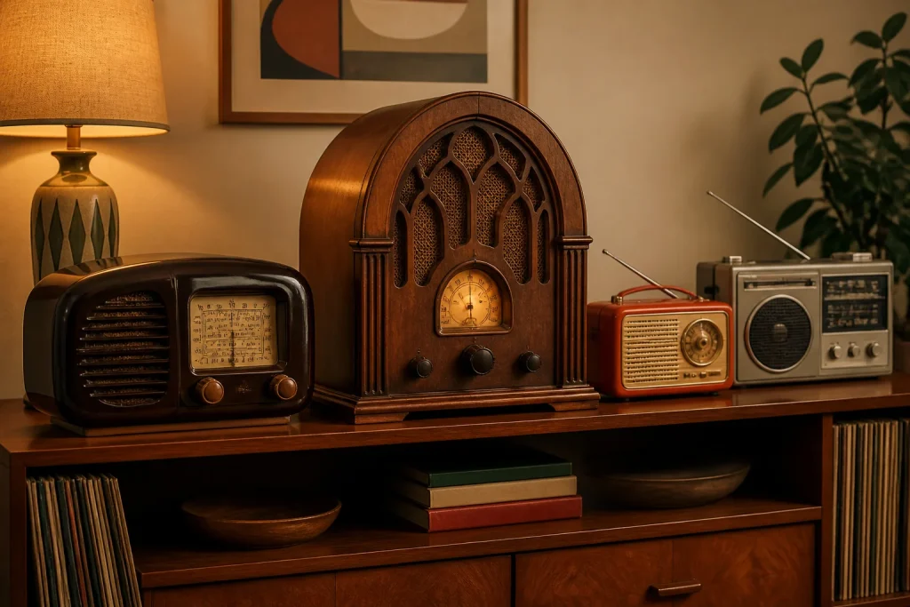 Collection de radios vintage